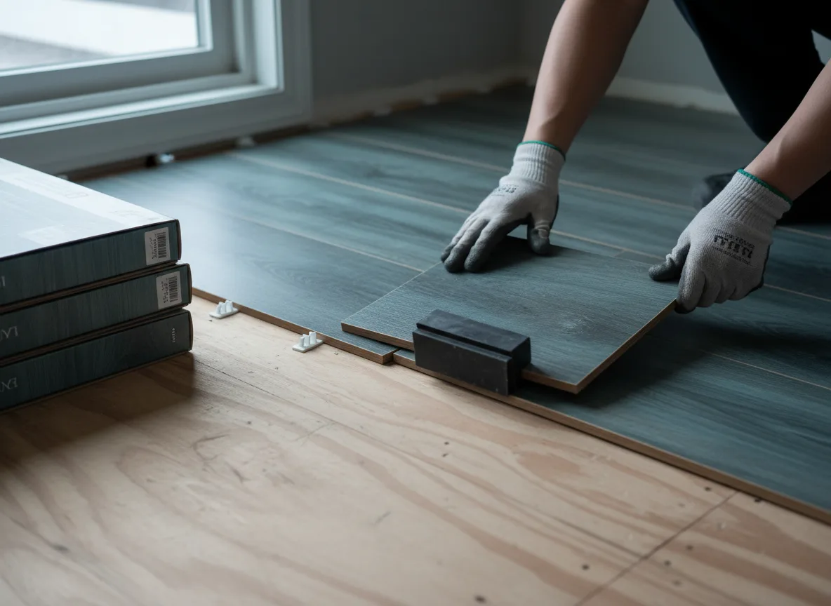 Luxury Vinyl Plank Installation company in Iron Station, NC